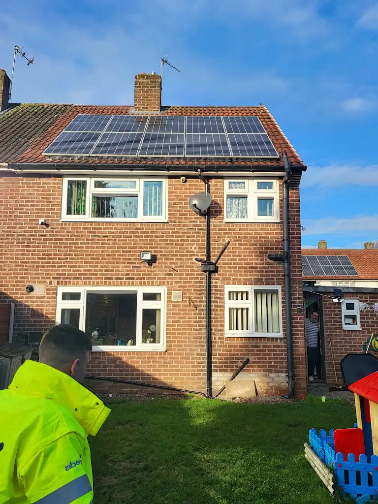 Solar panel installation on a pitched roof in Liverpool by Integral Solar
