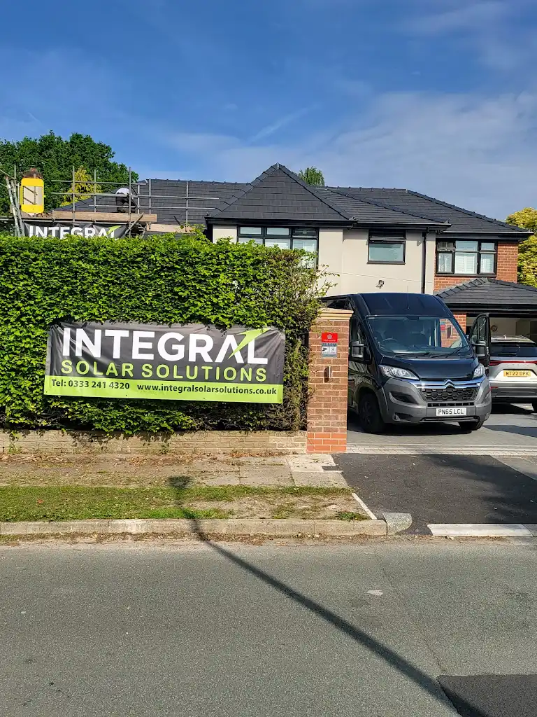 Integral Solar engineers installing solar panels on a home in St Helens