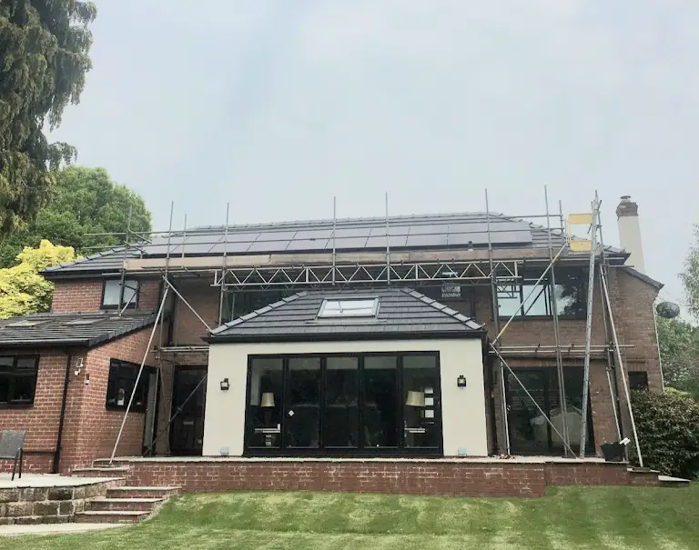 Home solar panels with optimal positioning